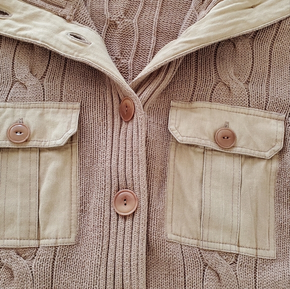 Lauren Jeans Company Large Cardigan Button up Sweater - Picture 5 of 9